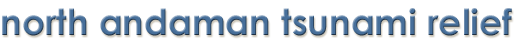 north andaman tsunami relief